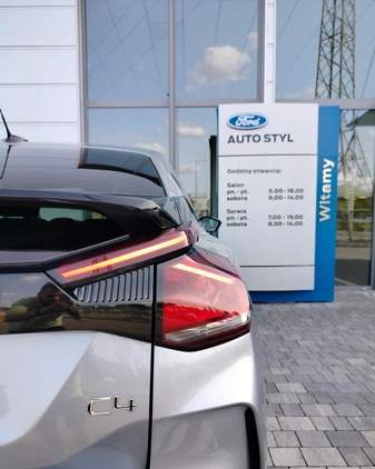 Citroen C4 cena 87500 przebieg: 12335, rok produkcji 2021 z Toruń małe 781